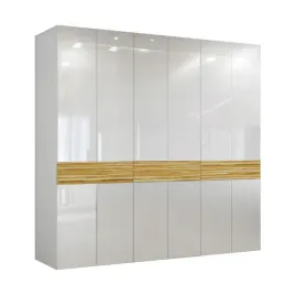 szafa-uchylna-premium-massimo-240-polysk-organizer-decor-naturalny-wieszaki