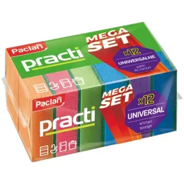 12x-zmywaki-gabki-do-naczyn-mix-kolorow-paclan-practi-mega-set-czysciki