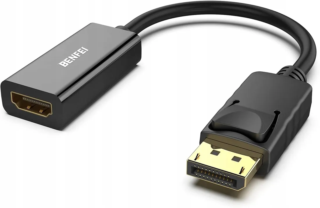 benfei-adapter-displayport-do-hdmi-15cm-4k-stan-powystawowy