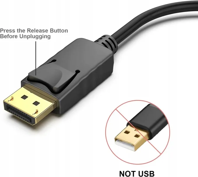 benfei-adapter-displayport-do-hdmi-15cm-4k-certyfikat-ce