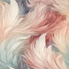 tapeta-dekoracyjna-kolorowe-piora-3d-satyna-nowosc