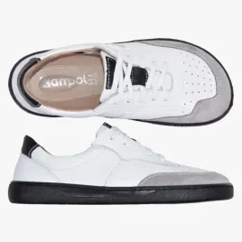 buty-damskie-barefoot-szerokie-skorzane-biale-z-szarym-noskiem-kampol-42