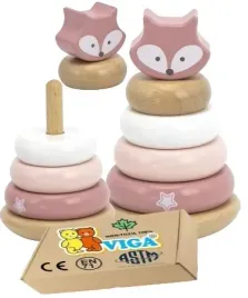 drewniana-piramida-lis-sensoryczna-ukladanka-zabawka-sorter-dla-niemowlat