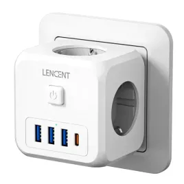 listwa-scienna-lencent-7-w-1-eu-plug-pd35w-3ac-3u1c