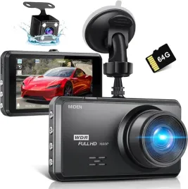 rejestrator-samochodowy-miden-s7-25k-kamera-przednia-i-tylna-sd-64-gb
