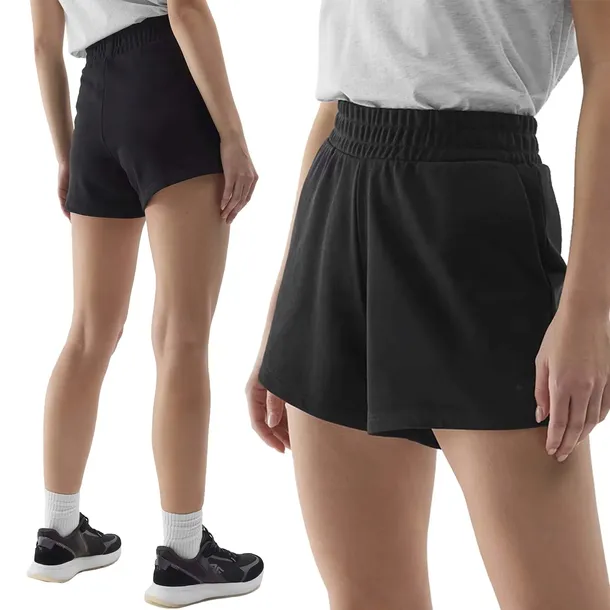 Krótkie Spodenki Szorty Damskie 4F Bawełniane Dresowe Wygodne F286-20S-XL