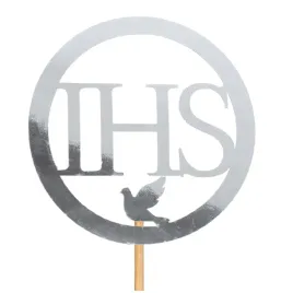 topper-na-tort-chrzest-ozdoba-tortu-na-chrzciny-golabek-ihs-toper-srebro