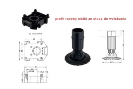 nozka-do-mebli-kuchennych-hafele-axilo-60mm-z-gniazdem-na-kolki-637-76-334