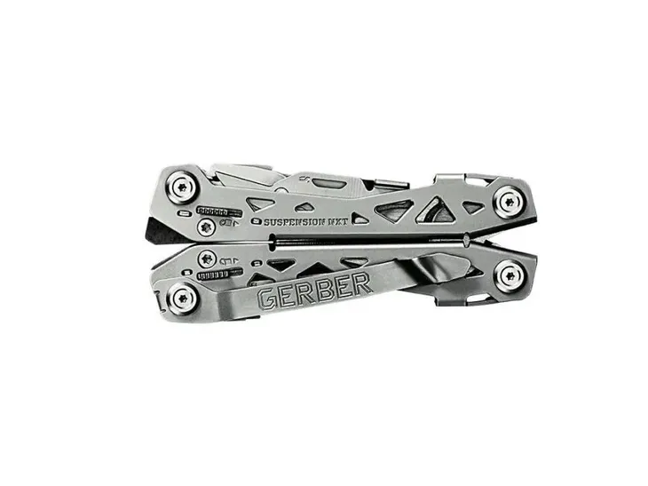 multitool-gerber-suspension-nxt-narzedzia-miarka-nozyczki-ostrze-otwieracz-do-kapsli-otwieracz-do-puszek-pilnik-sciagacz-do-izolacji-srubokret-krzyzakowy-srubokret-plaski-szczypce-szpikulec-szydlo