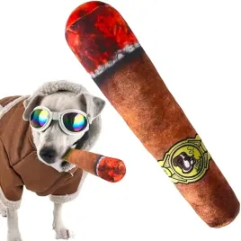 cygaro-bogacz-szef-pluszak-zabawka-dla-psa-piszczy-wytrzymala-29-cm