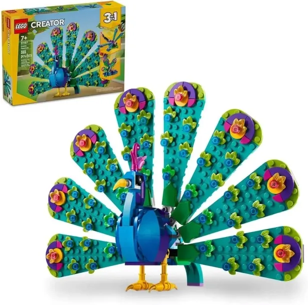 LEGO 31157 Creator 3 w 1 Egzotyczny paw