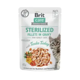 brit-care-cat-fillets-gravy-sterilized-tender-turkey-pouch-85g