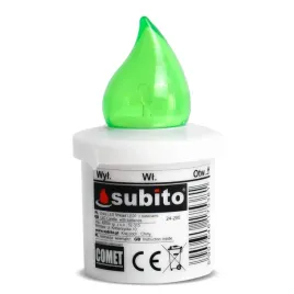 wklad-elektryczny-led-10-cm-zielony-z-bateriami-comet-asco-2r14-wklad-led