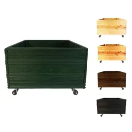 be4nature-doniczka-kwadratowa-modrzewiowa-z-kolami-zielona-50-x-53-cm