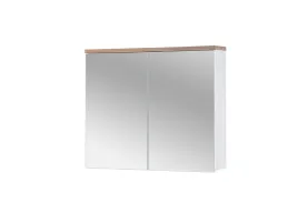 szafka-lazienkowa-z-lustrem-80-cm-biala-nowoczesna-2-drzwi