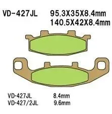 vesrah-klocki-hamulcowe-kh129-spiek-metaliczny-zlote-made-in-japan
