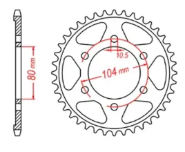 mtx-parts-zebatka-tylna-4359-42-kawasaki-z-1000-03-06-abs-10-13-jtr14