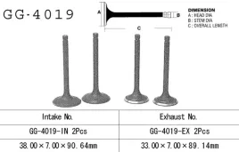 vesrah-zawor-wydechowy-kawasaki-klr-600-84-89-oem-12005-1054-1szt