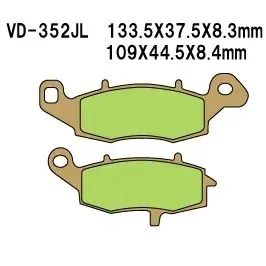 vesrah-klocki-hamulcowe-kh229-spiek-metaliczny-zlote-made-in-japan
