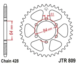 jt-zebatka-tylna-809-47-suzuki-tc-100-72-77-ts-100-73-75-dr-125-80-85