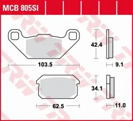 trw-lucas-zf-klocki-hamulcowe-kh431-sinter-offroad-adly-atv-150-06-10-at