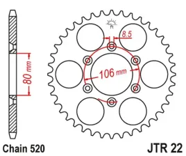 jt-zebatka-tylna-3560-45-aprilia-sx-125-08-12-mx-125-04-07-356045jt