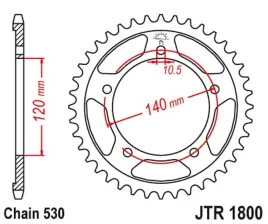 jt-zebatka-tylna-4409-45-triumph-tiger-1050-07-14-440945jt-lanc-530