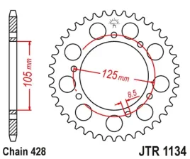 jt-zebatka-tylna-4413-50-yamaha-xt-125x-sm-05-09-441350jt-lanc-428-