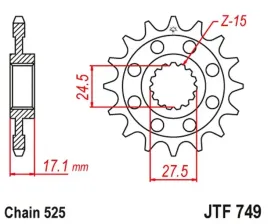 jt-zebatka-przednia-2249-14-ducati-panigale-1199-1299-12-19-224914jt-l