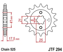 jt-zebatka-przednia-284-14-honda-xbr-500-87-91-28414jt-lanc-525-1