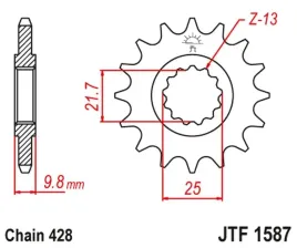 jt-zebatka-przednia-2049-19-yamaha-fzr-400-88-95-sr-400-88-17-sr-500