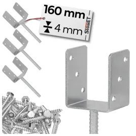 4-x-podstawa-slupa-160-mm-kotwa-do-betonu-wkret-ocynkowany-do-montazu