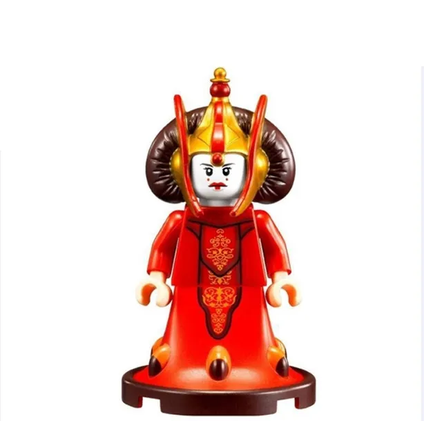 FIGURKA AMIDALA PADME KRÓLOWA STAR WARS KLOCKI do LEGO