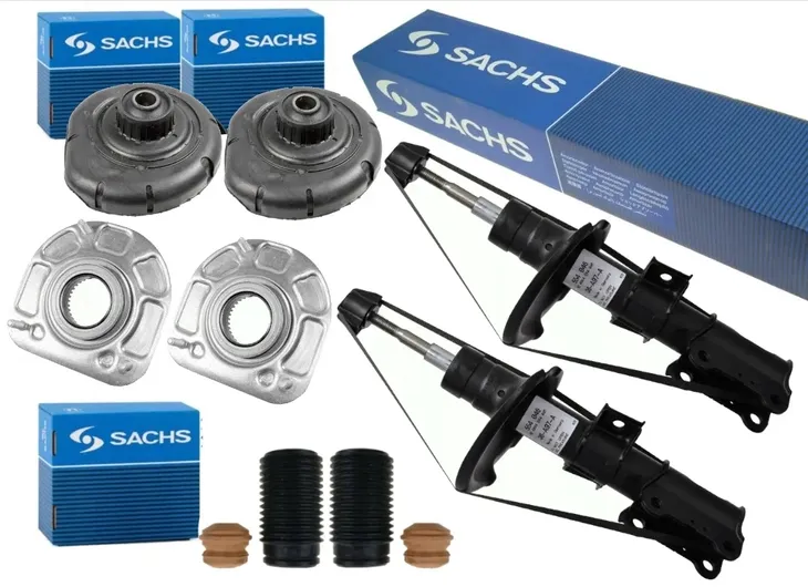 2X SACHS AMORTYZATOR OSŁONY ODBOJE PODUSZKI VOLVO S60 I S80 I V70 VII PRZÓD
