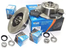 kraft-tarcze-klocki-lozyska-tyl-tylne-audi-a4-b5-94-01-komplet