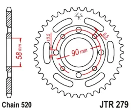 jt-zebatka-tylna-279-32-honda-cb-250-two-fifty-nighthawk-92-02-cmx250-r