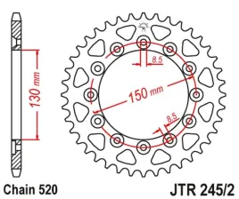jt-zebatka-tylna-270-42-yamaha-yz-yzf-wrf-99-18-27042jt-jtr245-2-42