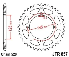 jt-zebatka-tylna-857-45-yamaha-xt-600e-90-03-xt-660z-tenere-91-00-85745