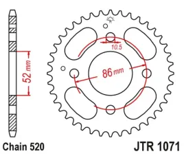 jt-zebatka-tylna-4621-31-kymco-mxu-mxr50-150-02-13-462131jt-lanc-520