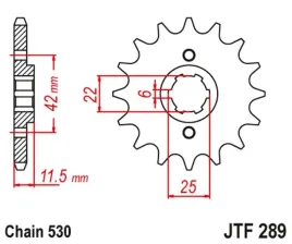 jt-zebatka-przednia-277-16-honda-ft-500-82-84-27716jt-lanc-530-pc07