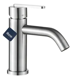 Zdjęcie produktu REA BATERIA UMYWALKOWA ONTARIO NIKIEL SZCZOTKOWANY NISKA