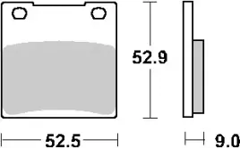sbs-klocki-hamulcowe-kh63-161-street-standart-ceramic-kolor-czarny