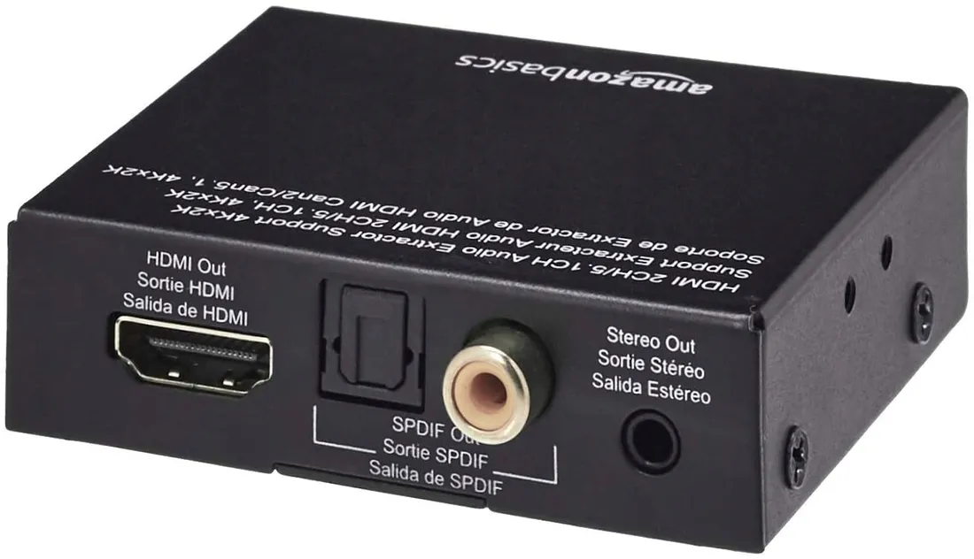 amazon-basic-cehfae0101-adapter-konwerter-audio-hdmi-hdmi-hdcp-4k-spdif-aux-stan-nowy