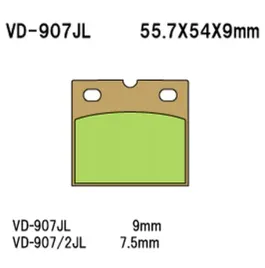 vesrah-klocki-hamulcowe-kh18-spiek-metaliczny-zlote-made-in-japan