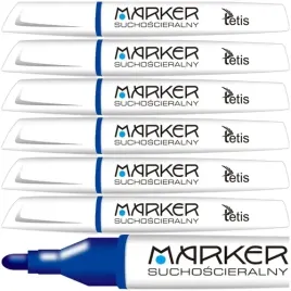 marker-suchoscieralny-do-bialych-tablic-3mm-niebieski-stozkowy-tetis-6-szt