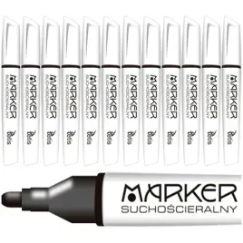marker-suchoscieralny-do-bialych-tablic-3mm-czarny-stozkowy-tetis-12-szt