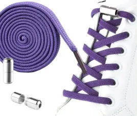 ecarla-sznurowki-do-butow-elastyczne-bez-wiazania-fiolet-2szt