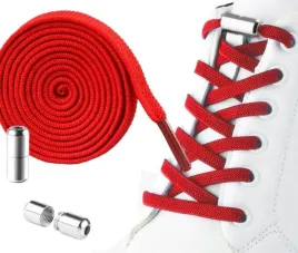 ecarla-sznurowki-do-butow-elastyczne-bez-wiazania-czerwone-2szt