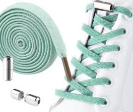 ecarla-sznurowki-do-butow-elastyczne-bez-wiazania-mietowe-2szt