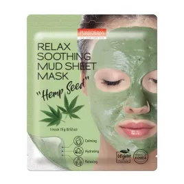 purederm-relax-soothing-mud-sheet-maska-do-twarzy-w-placie-hemp-seed-15g